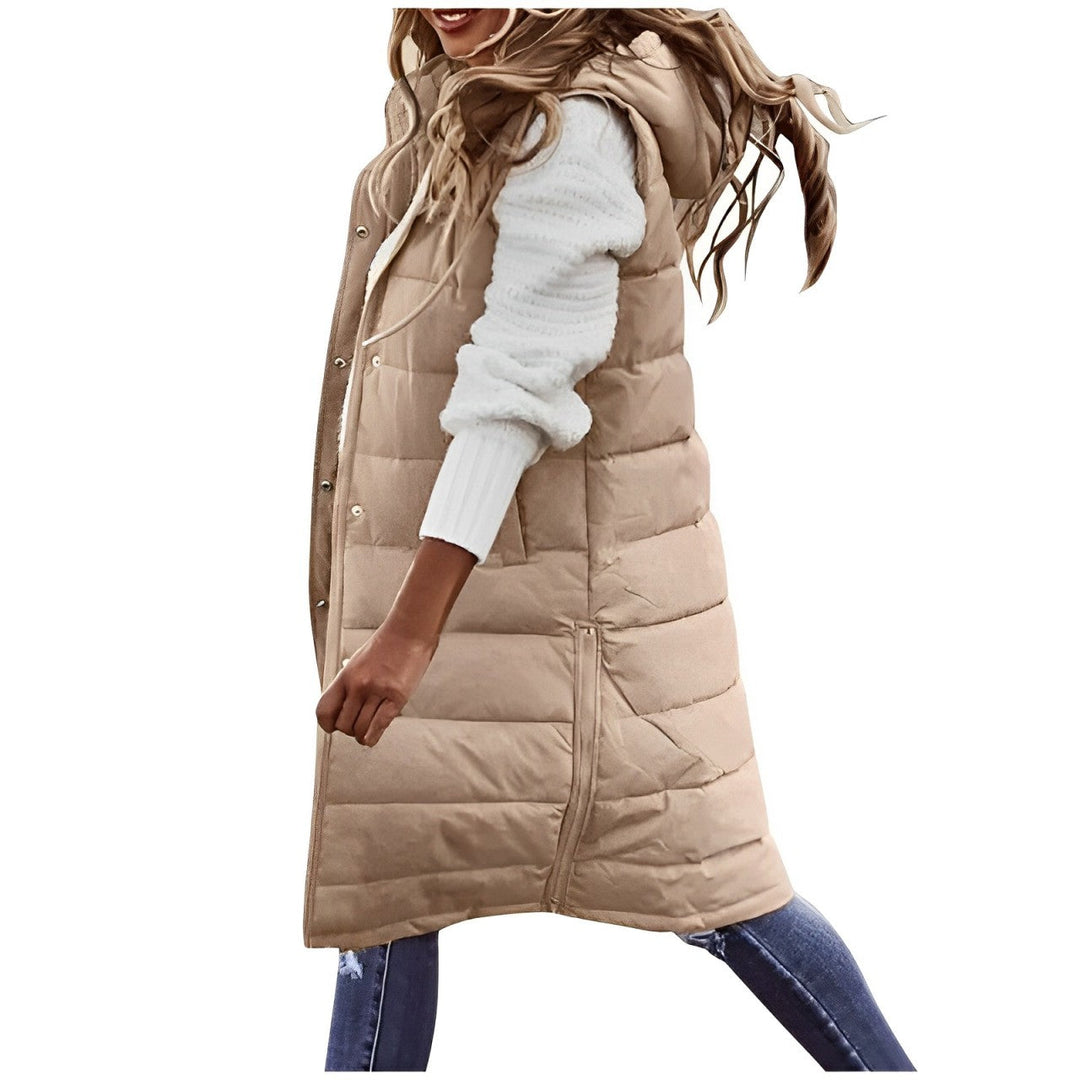 Lune London | Longer Sleeveless Padded Coat