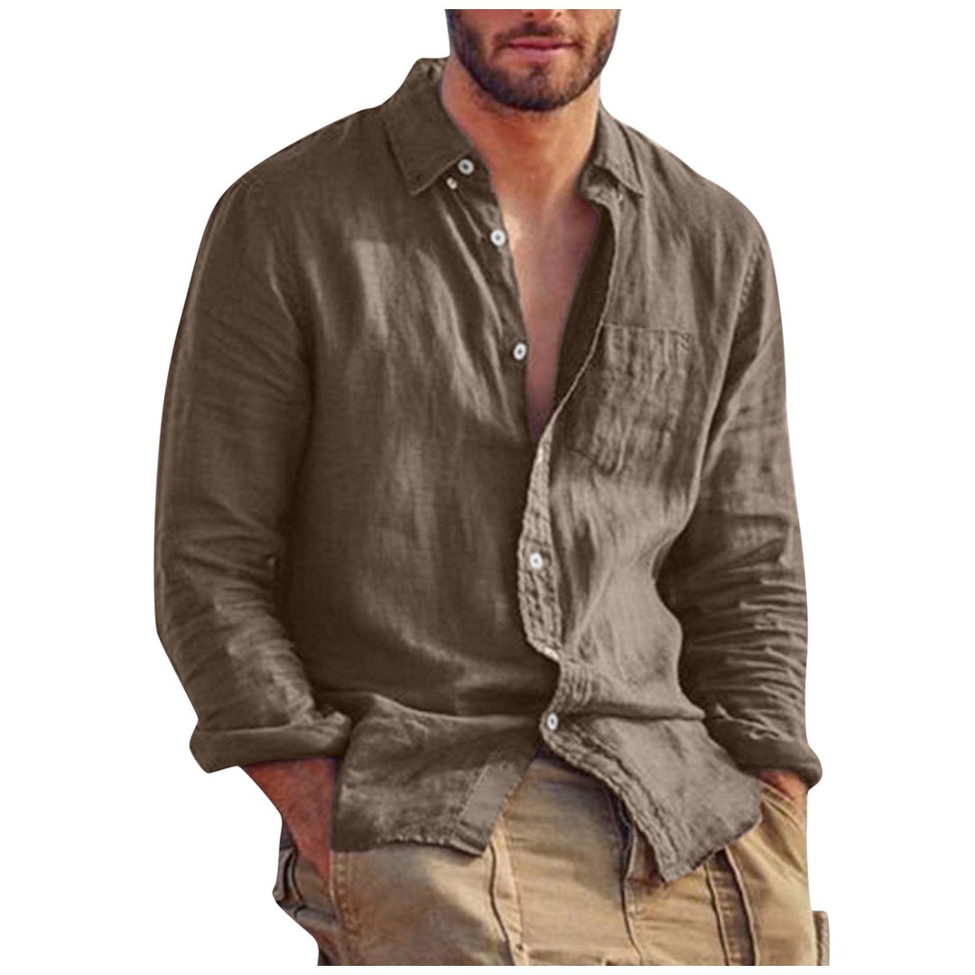Lune London | Linen T-Shirt V-Neck Men