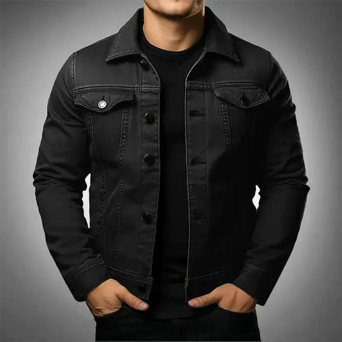 Lune London | Robust & timeless denim jacket for men made of 100% cotton
