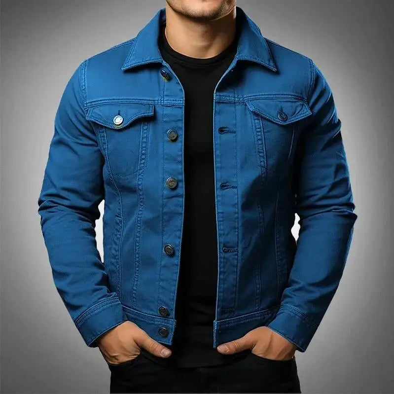Lune London | Robust & timeless denim jacket for men made of 100% cotton