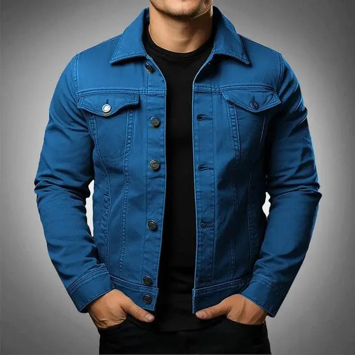 Lune London | Robust & timeless denim jacket for men made of 100% cotton