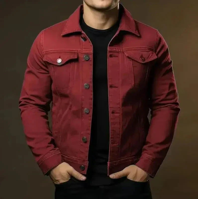 Lune London | Robust & timeless denim jacket for men made of 100% cotton
