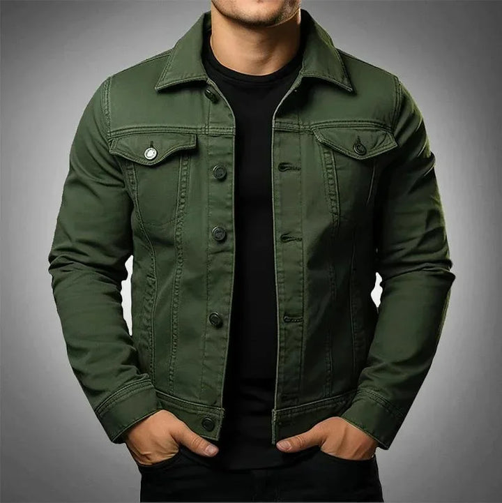 Lune London | Robust & timeless denim jacket for men made of 100% cotton
