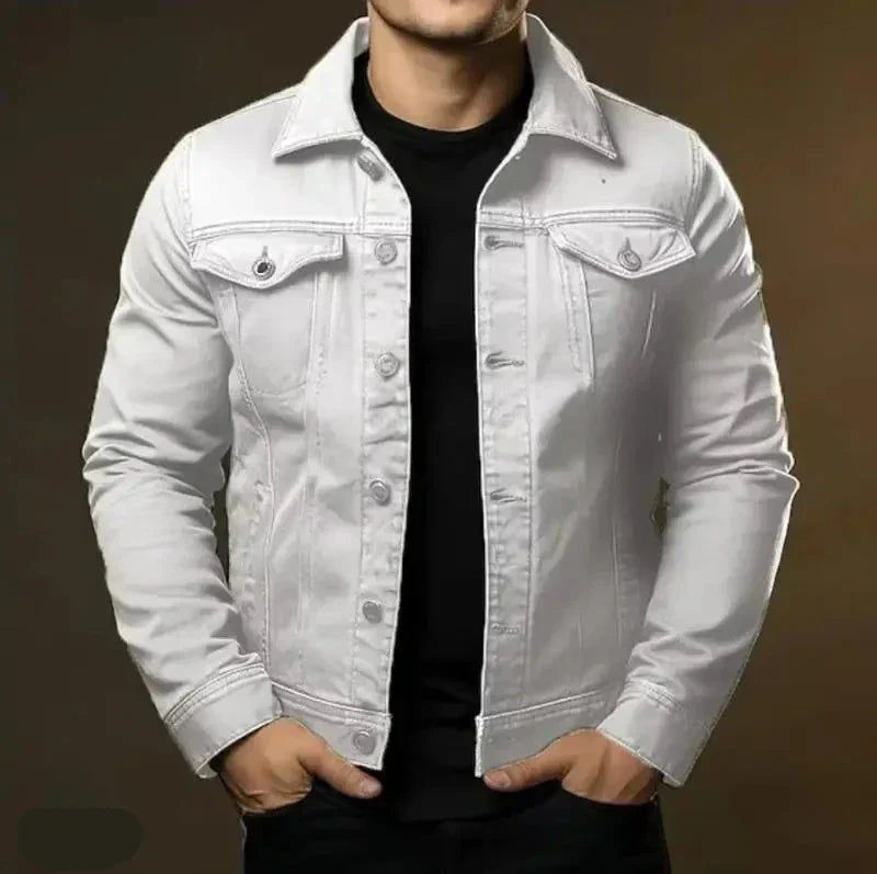 Lune London | Robust & timeless denim jacket for men made of 100% cotton