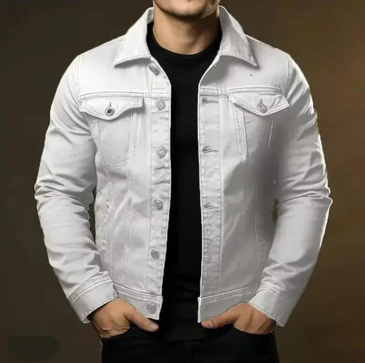 Lune London | Robust & timeless denim jacket for men made of 100% cotton