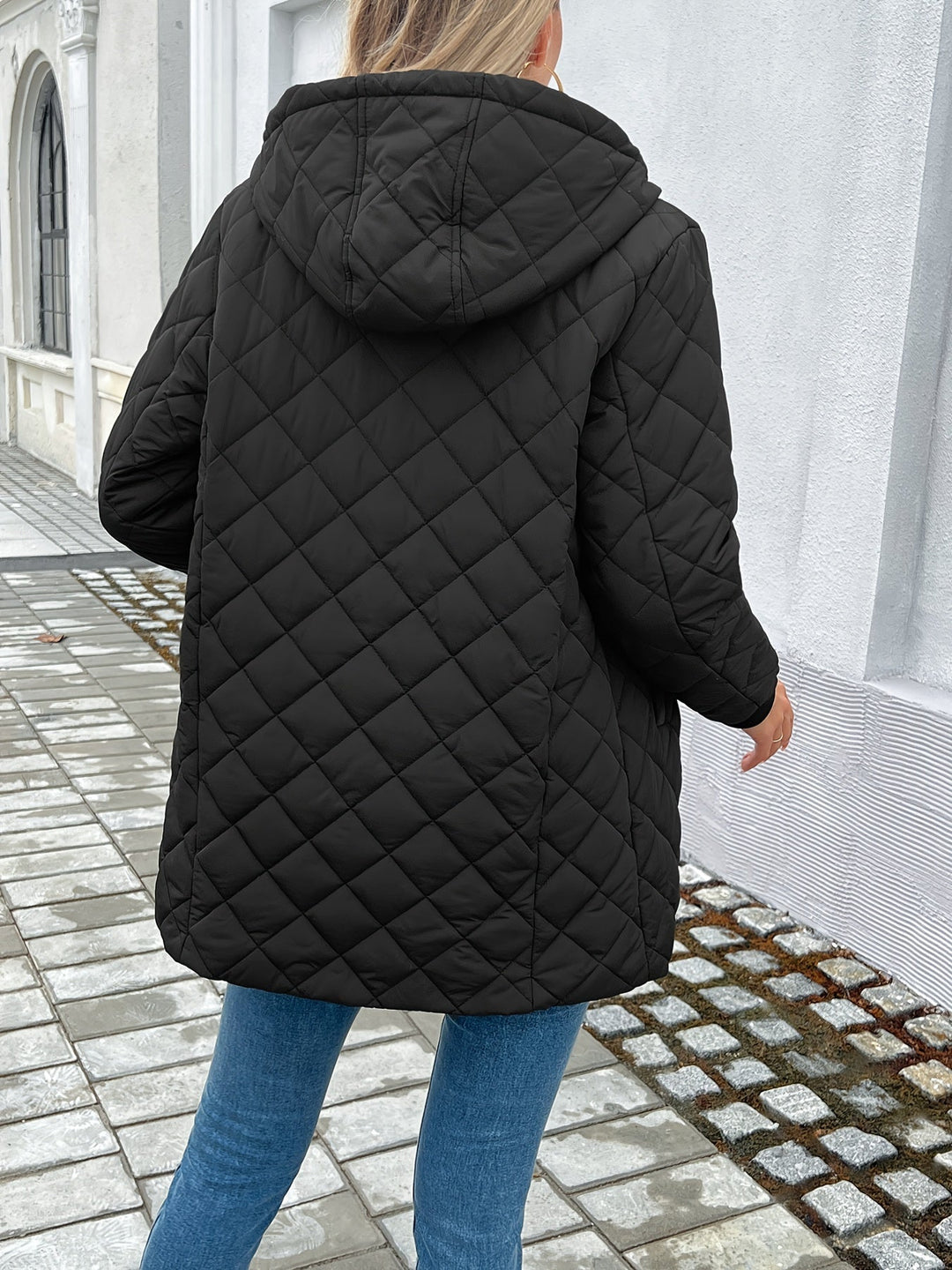 Lune London | Padded Puffy Jacket with Zipper
