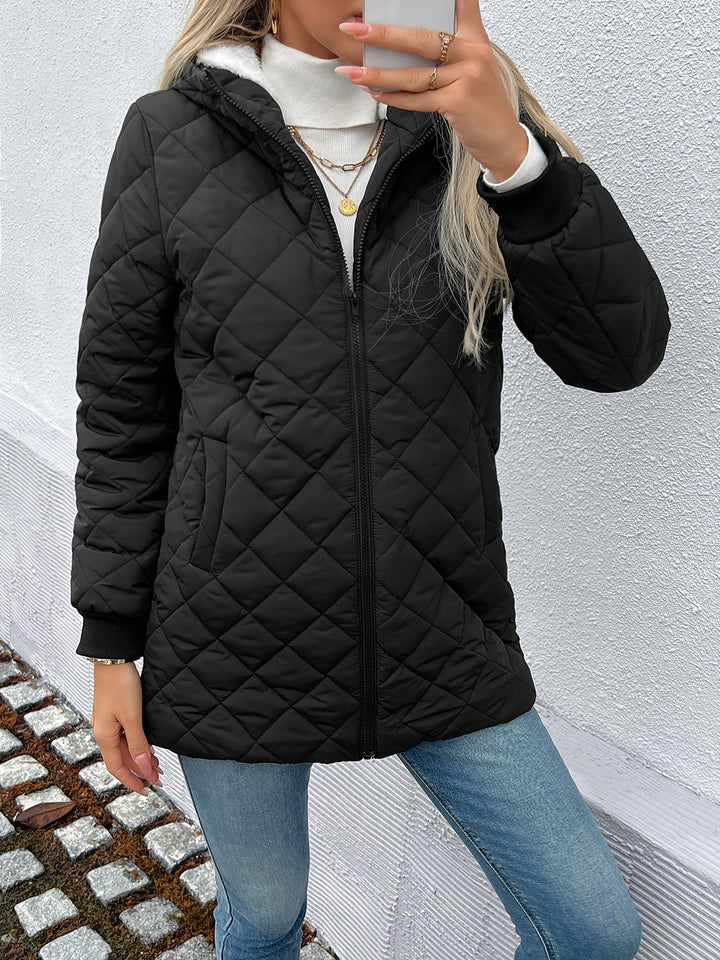 Lune London | Padded Puffy Jacket with Zipper