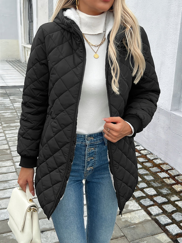 Lune London | Padded Puffy Jacket with Zipper