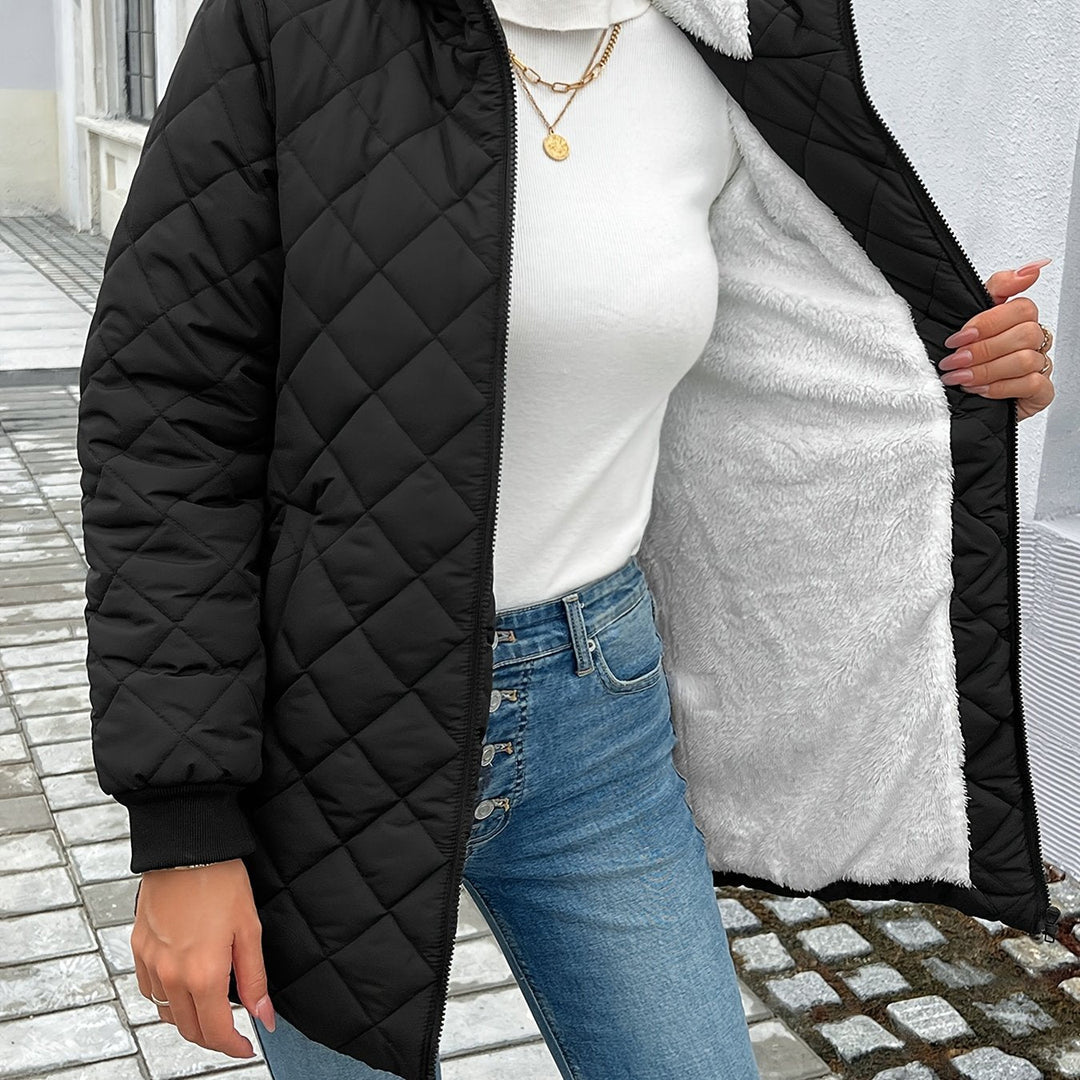 Lune London | Padded Puffy Jacket with Zipper