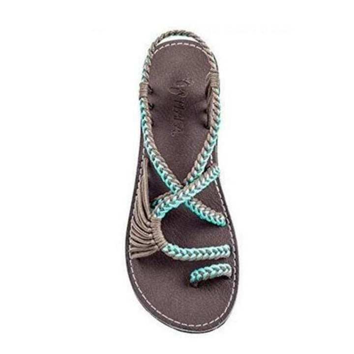 Lune London | Sail Knot Foot Flat Sandals