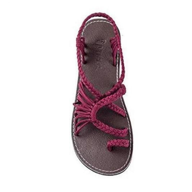 Lune London | Sail Knot Foot Flat Sandals