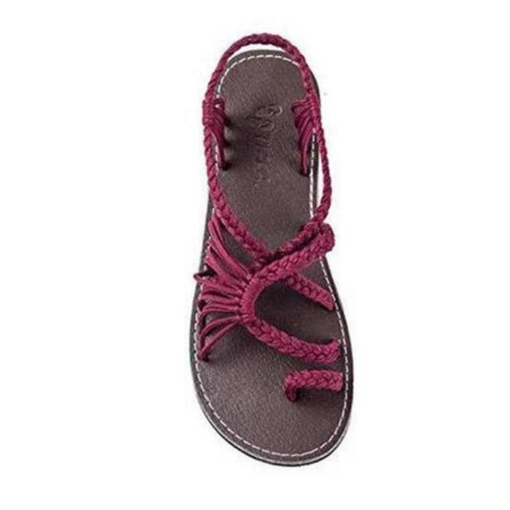 Lune London | Sail Knot Foot Flat Sandals