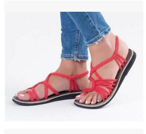 Lune London | Sail Knot Foot Flat Sandals