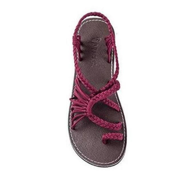 Lune London | Sail Knot Foot Flat Sandals