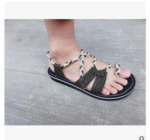 Lune London | Sail Knot Foot Flat Sandals