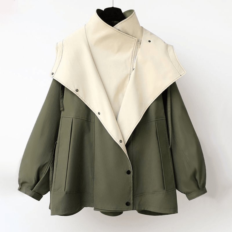 Lune London | Oversized layer-look leisure jacket - Versatile transition jacket for everyday wear and outdoor activities