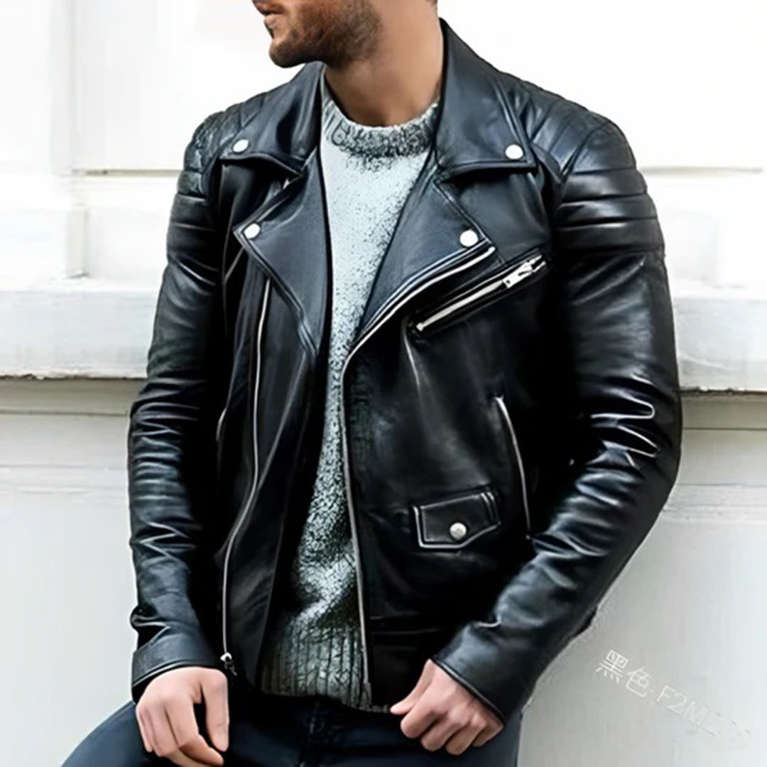 Lune London | Ryder Leather Biker Jacket