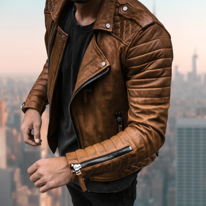Lune London | Ryder Leather Biker Jacket