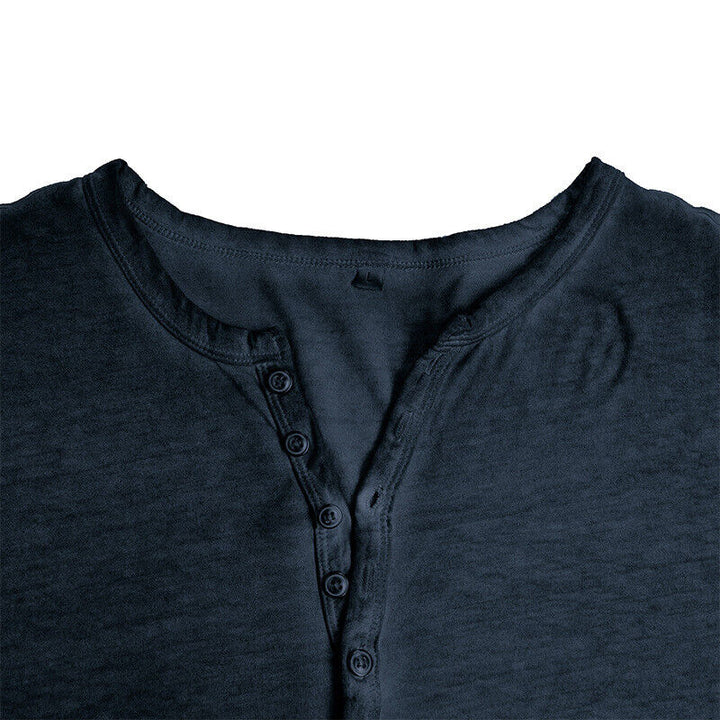 Lune London | Henley Shirt for Men with Long Sleeves