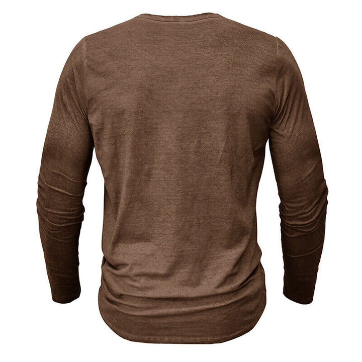 Lune London | Henley Shirt for Men with Long Sleeves