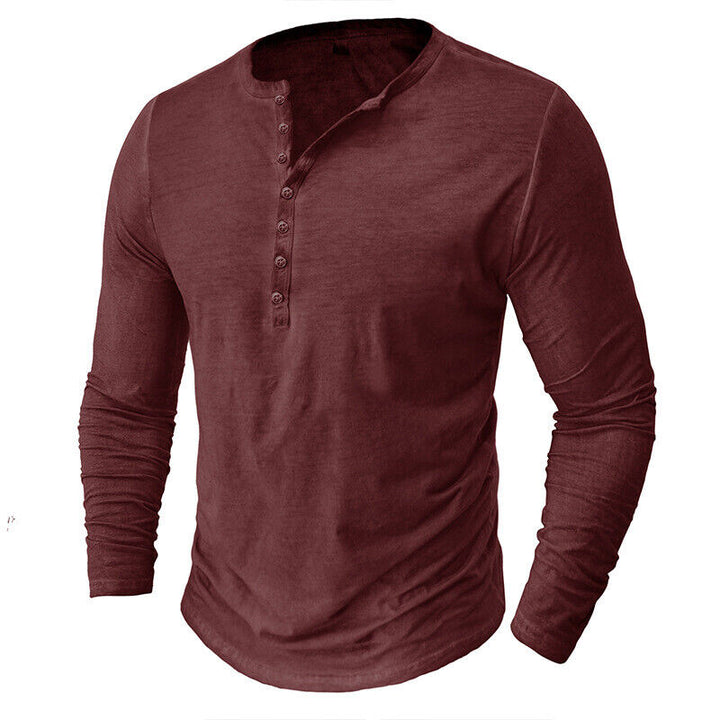 Lune London | Henley Shirt for Men with Long Sleeves