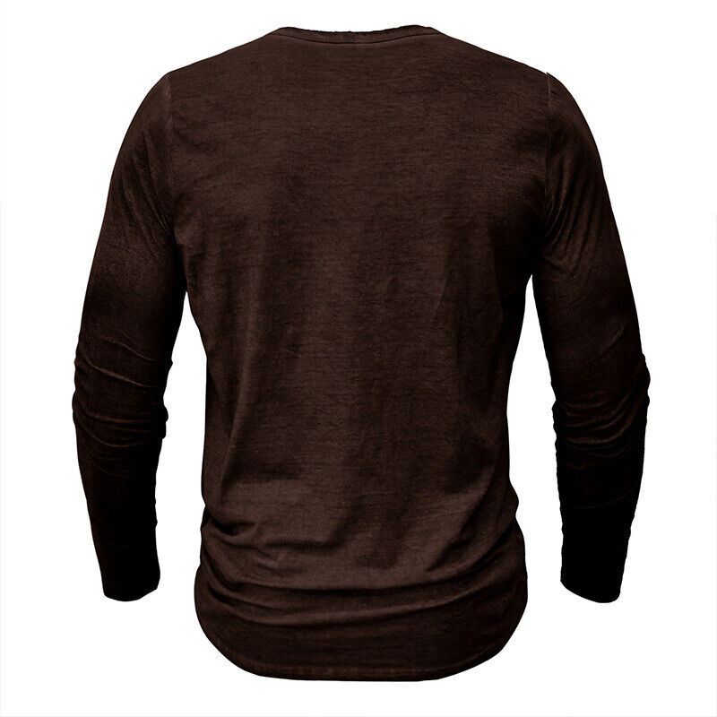 Lune London | Henley Shirt for Men with Long Sleeves