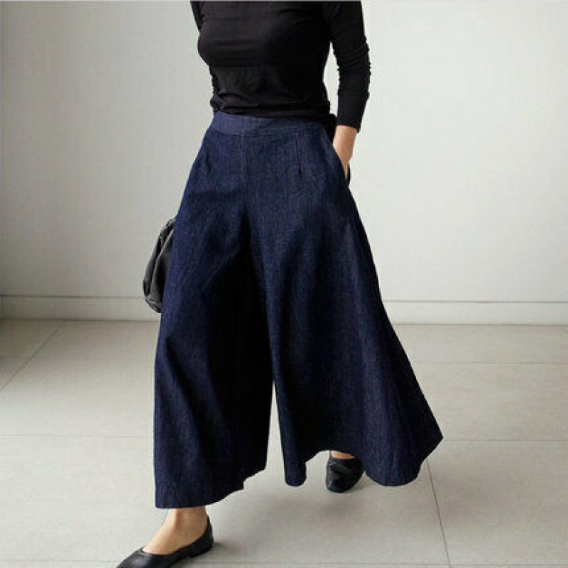 Lune London - Loose denim pants for women