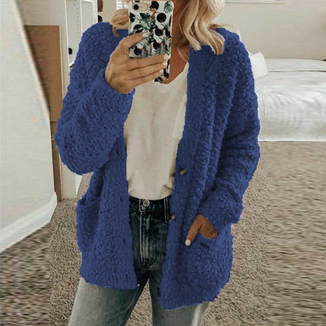 Lune London | Cardigan - Soft Wool Knit - Casual Fit - Chunky Knit with Front Pockets