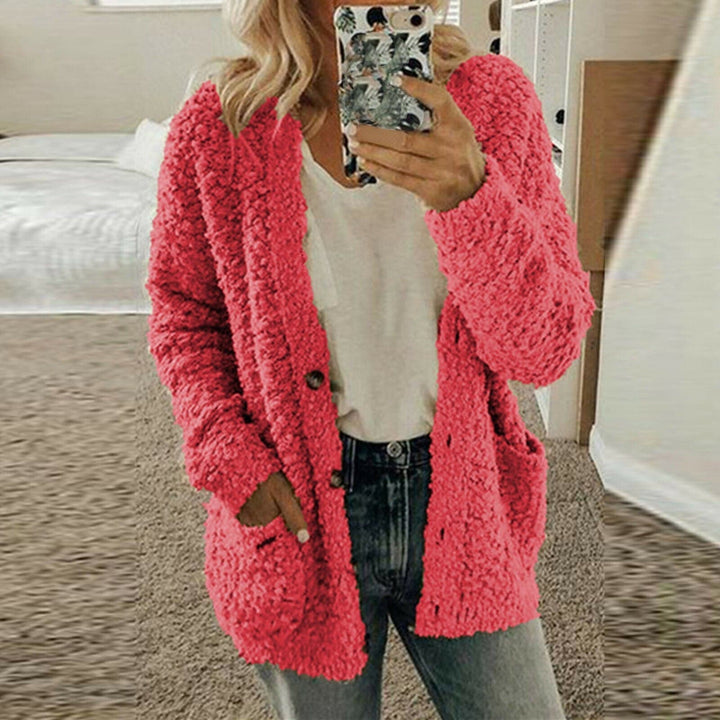 Lune London | Cardigan - Soft Wool Knit - Casual Fit - Chunky Knit with Front Pockets
