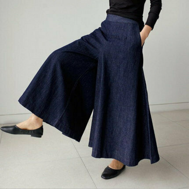 Lune London - Loose denim pants for women