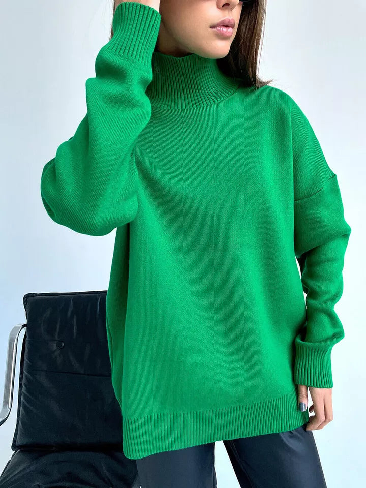 Lune London | Oversized Casual Turtleneck Sweater