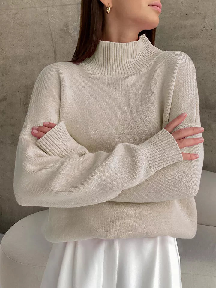 Lune London | Oversized Casual Turtleneck Sweater