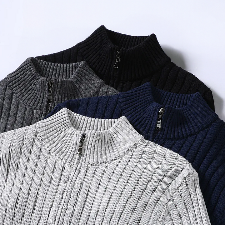 Lune London | KNITTED JACKET WITH ZIPPER