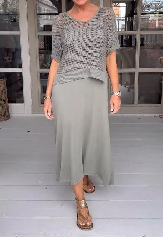 Lune London | Elegant Delta Set (Dress + Top)