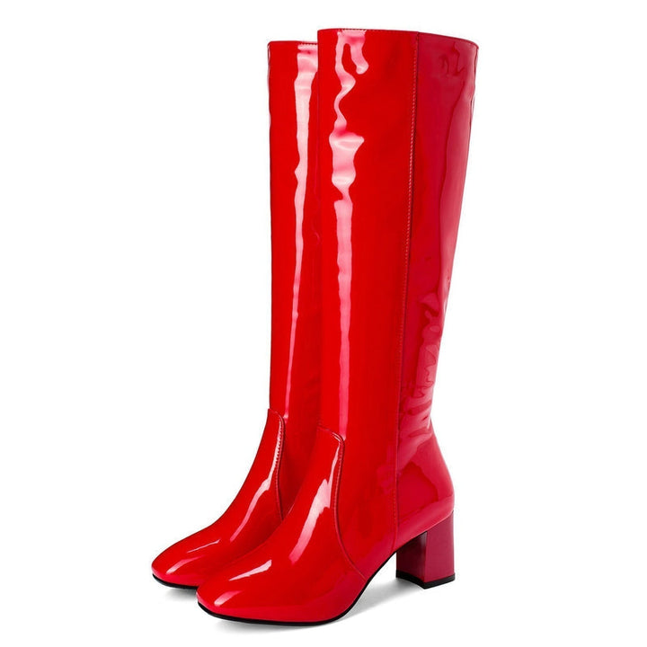 Lune London | Shiny Leather Women's Boots