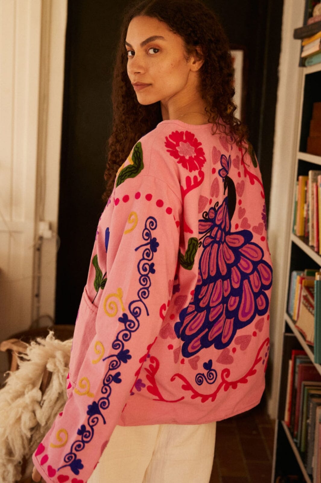 Lune London | Floral Print Pocket Jacket