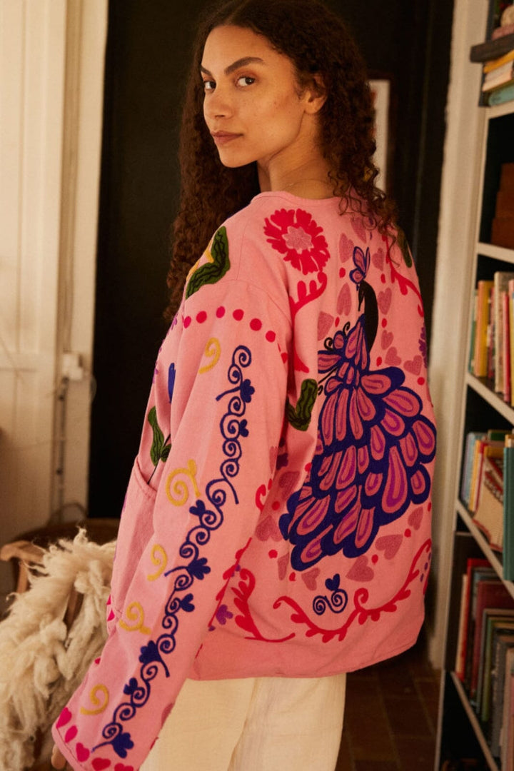 Lune London | Floral Print Pocket Jacket