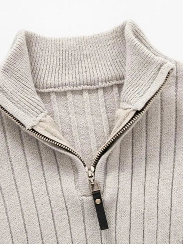 Lune London | Stretch Men Roll Neck Sweater