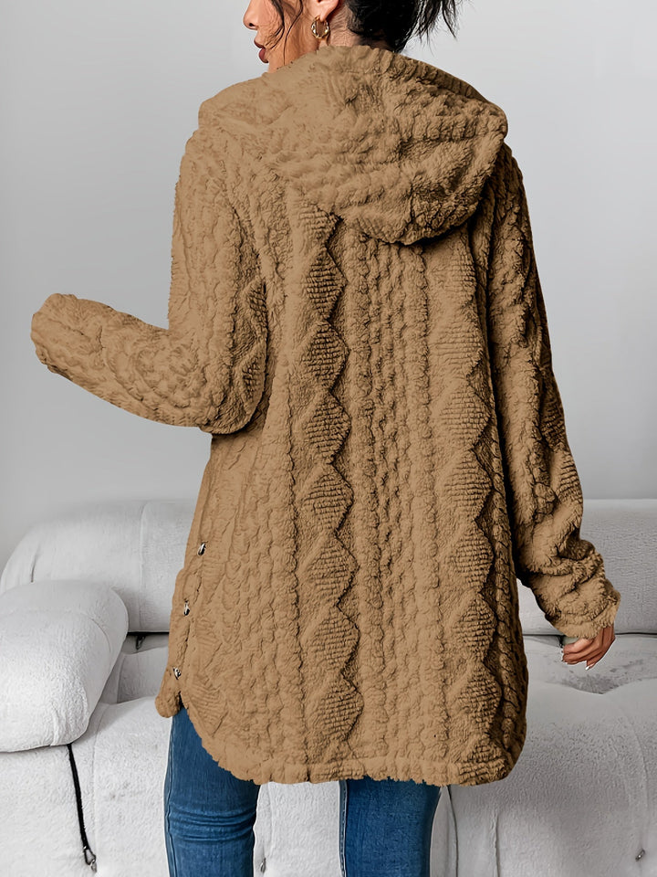 Lune London | Fluffy Teddy Hoodie Jacket
