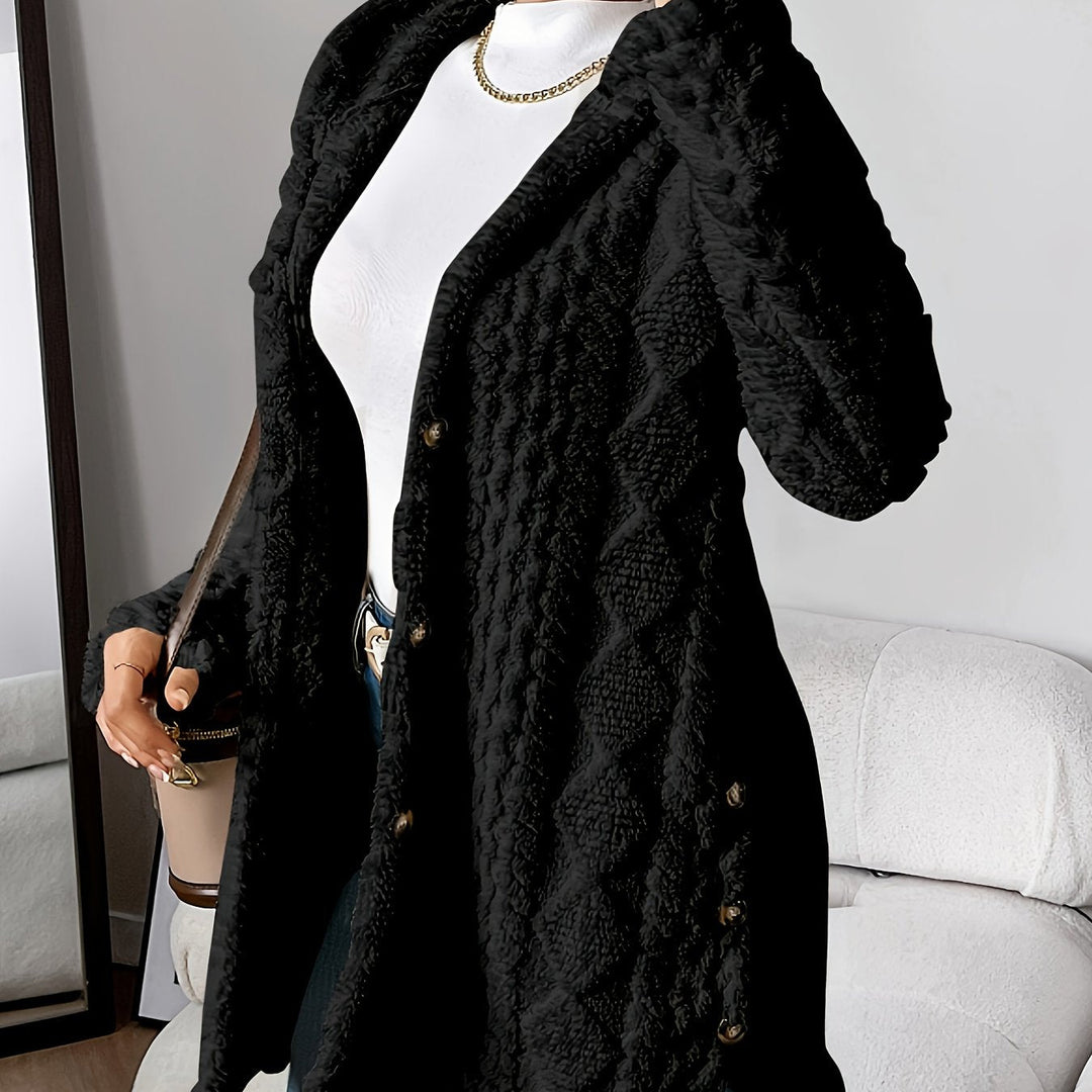 Lune London | Fluffy Teddy Hoodie Jacket