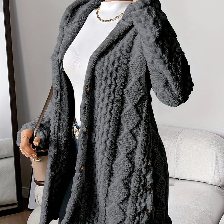 Lune London | Fluffy Teddy Hoodie Jacket