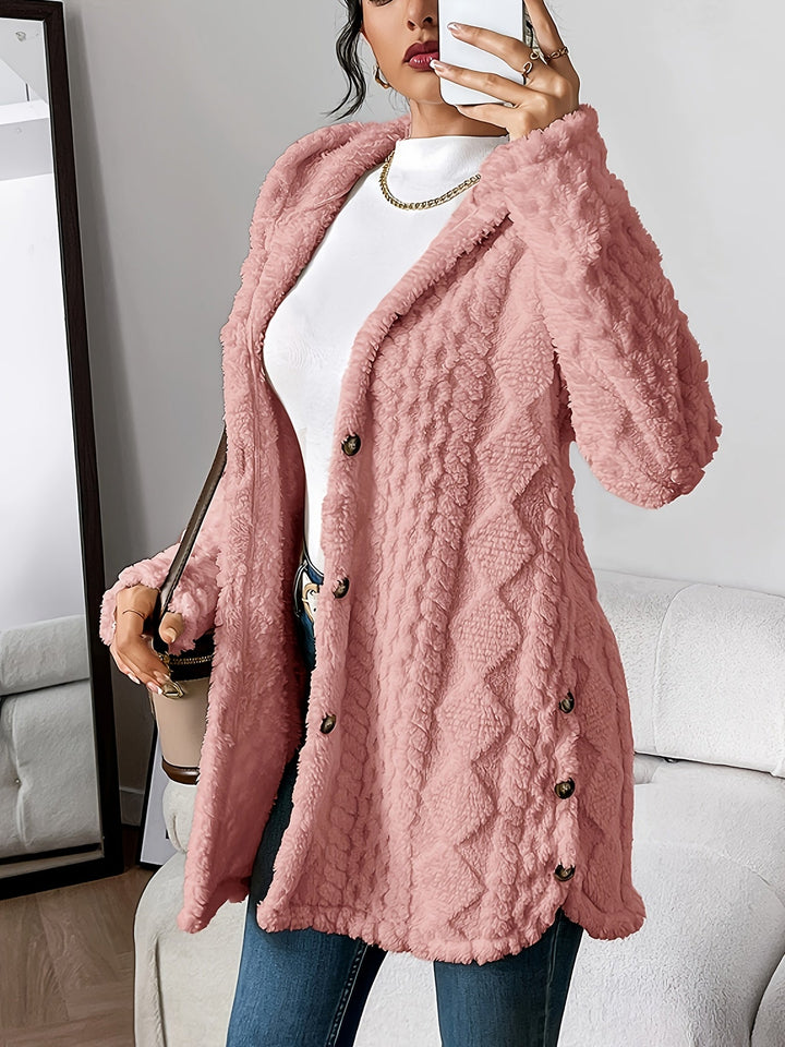 Lune London | Fluffy Teddy Hoodie Jacket