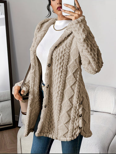 Lune London | Fluffy Teddy Hoodie Jacket