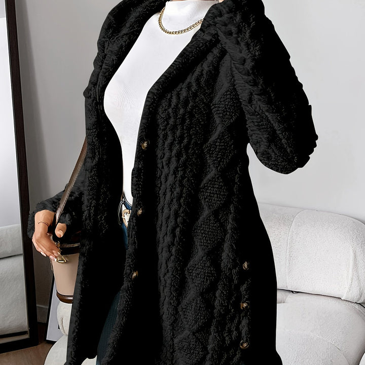 Lune London | Fluffy Teddy Hoodie Jacket