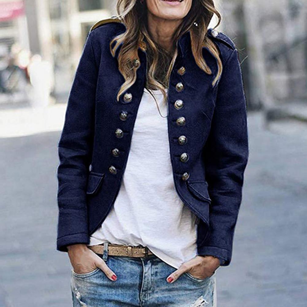 Lune London | Women's blazer with stand-up collar