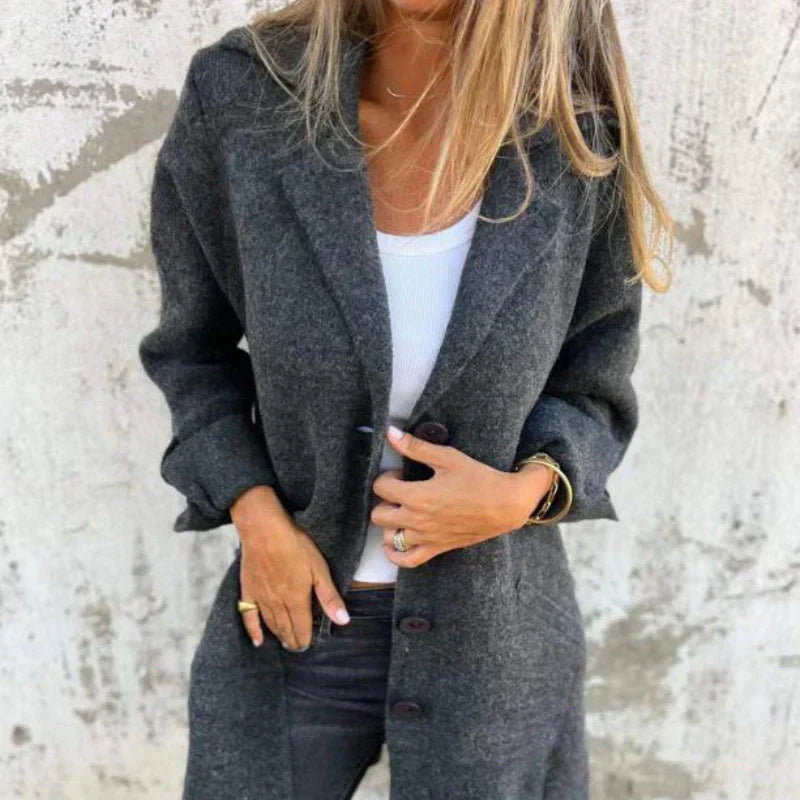 Lune London | Three-quarter length jacket with rolled cuffs