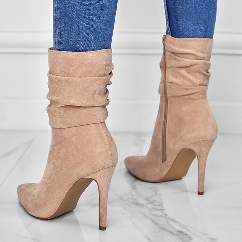 Lune London | Elegant Ankle Boots with High Heel