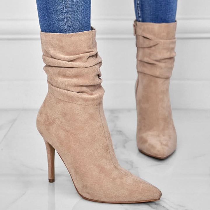 Lune London | Elegant Ankle Boots with High Heel