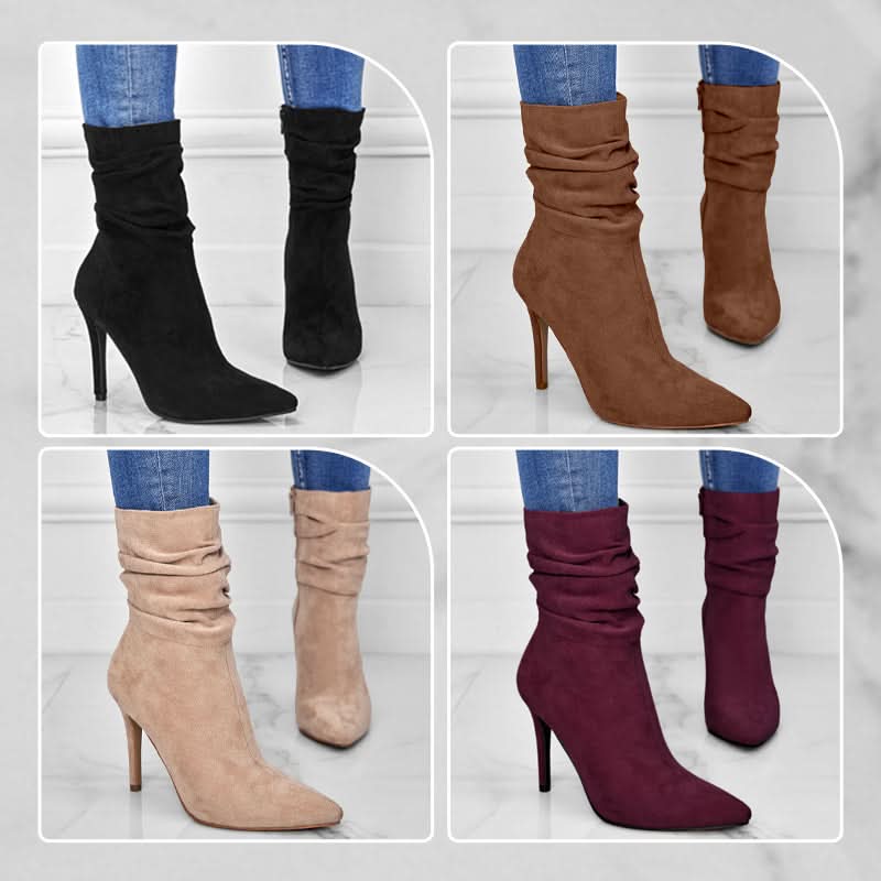 Lune London | Elegant Ankle Boots with High Heel