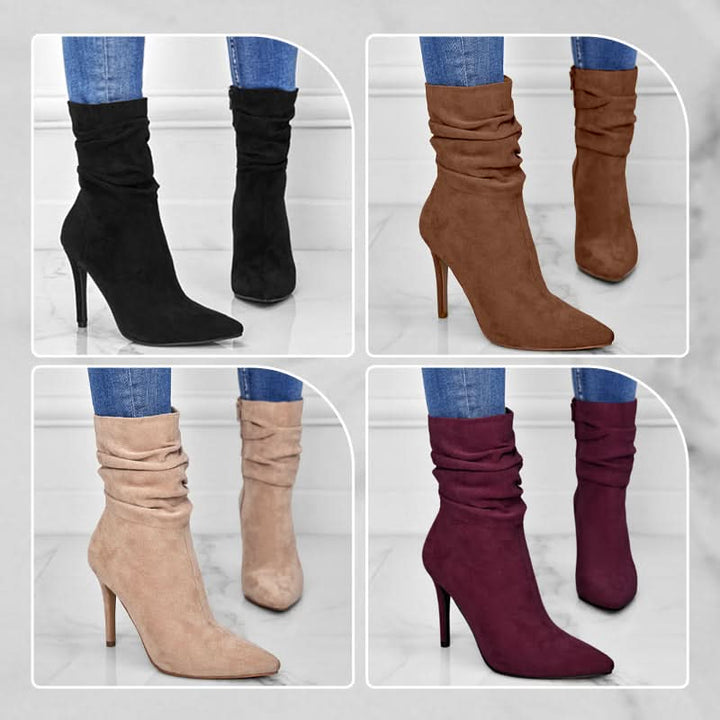 Lune London | Elegant Ankle Boots with High Heel